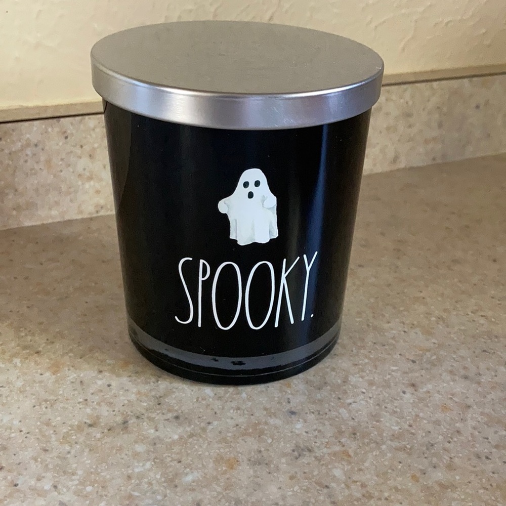 Rae Dunn Halloween Spooky Candle